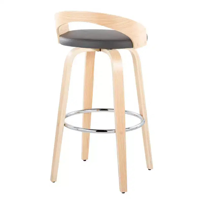 LumiSource Set di 2 Sgabelli da Bar Girevoli Grotto da 30"