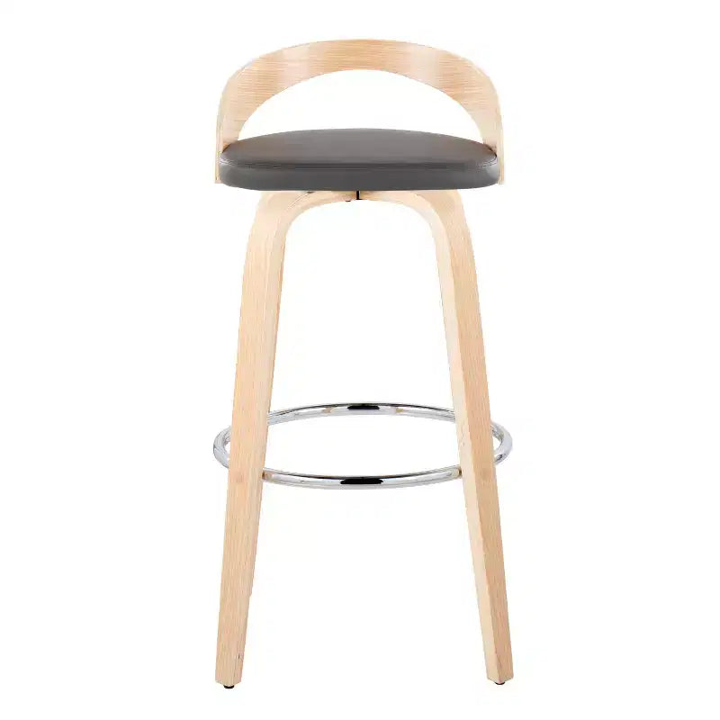 LumiSource Set di 2 Sgabelli da Bar Girevoli Grotto da 30"