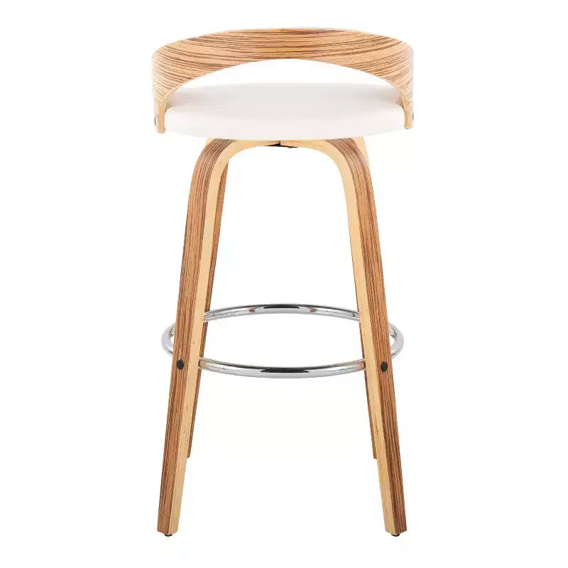 LumiSource Set di 2 Sgabelli da Bar Girevoli Grotto da 30"