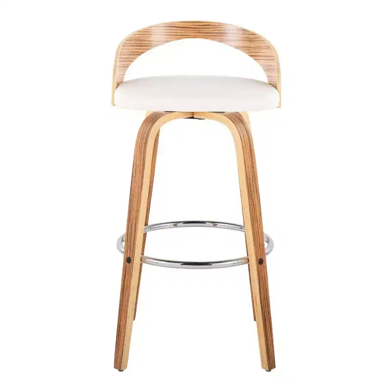 LumiSource Set di 2 Sgabelli da Bar Girevoli Grotto da 30"