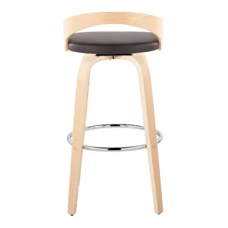 LumiSource Set di 2 Sgabelli da Bar Girevoli Grotto da 30"