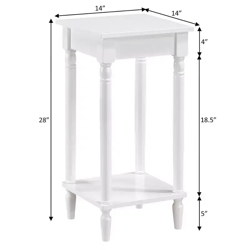 Breighton Home Tavolino Kim stile Country Francese con Ripiano