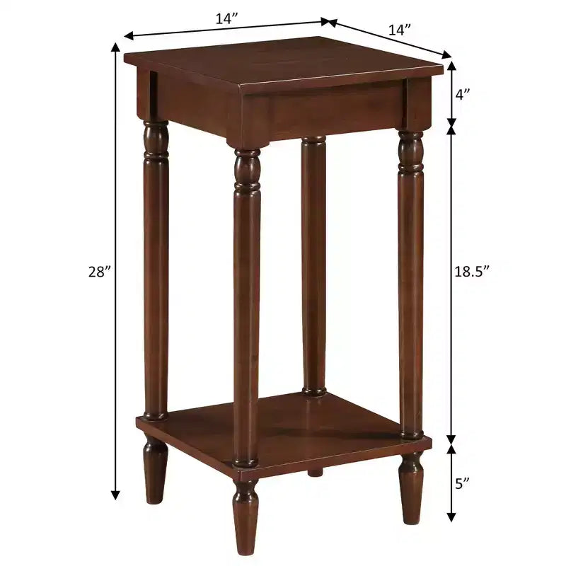 Breighton Home Tavolino Kim stile Country Francese con Ripiano