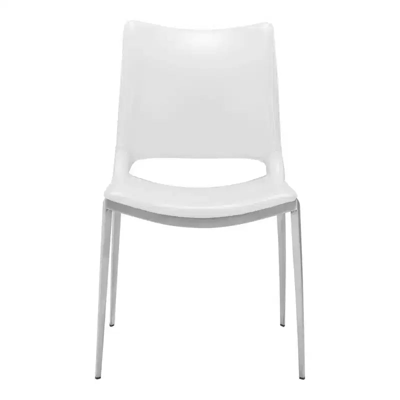 Set di 2 sedie da pranzo Geary - ZM Home: Imbottite, struttura in acciaio