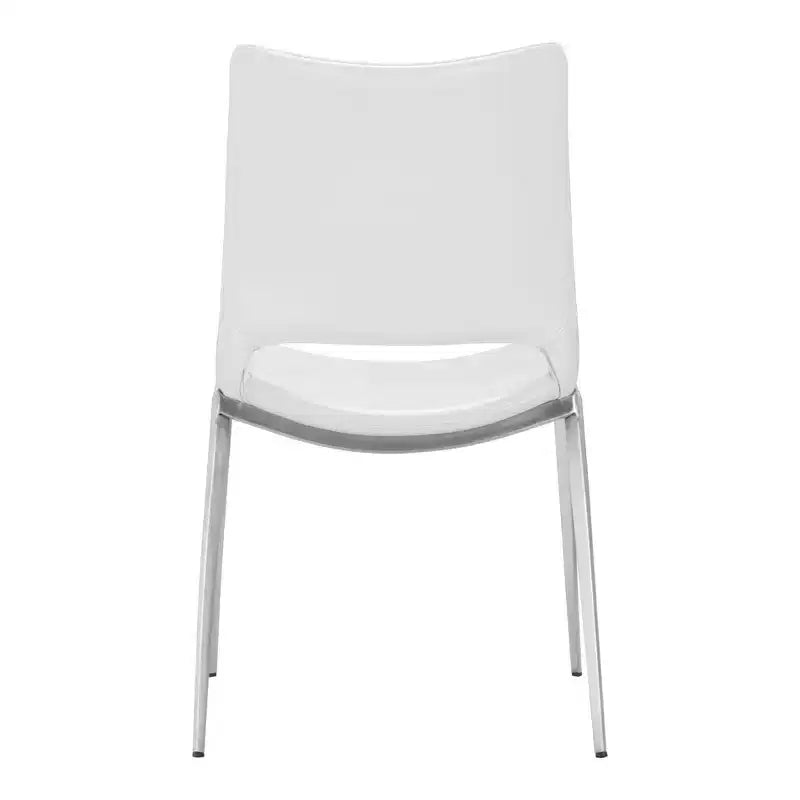 Set di 2 sedie da pranzo Geary - ZM Home: Imbottite, struttura in acciaio
