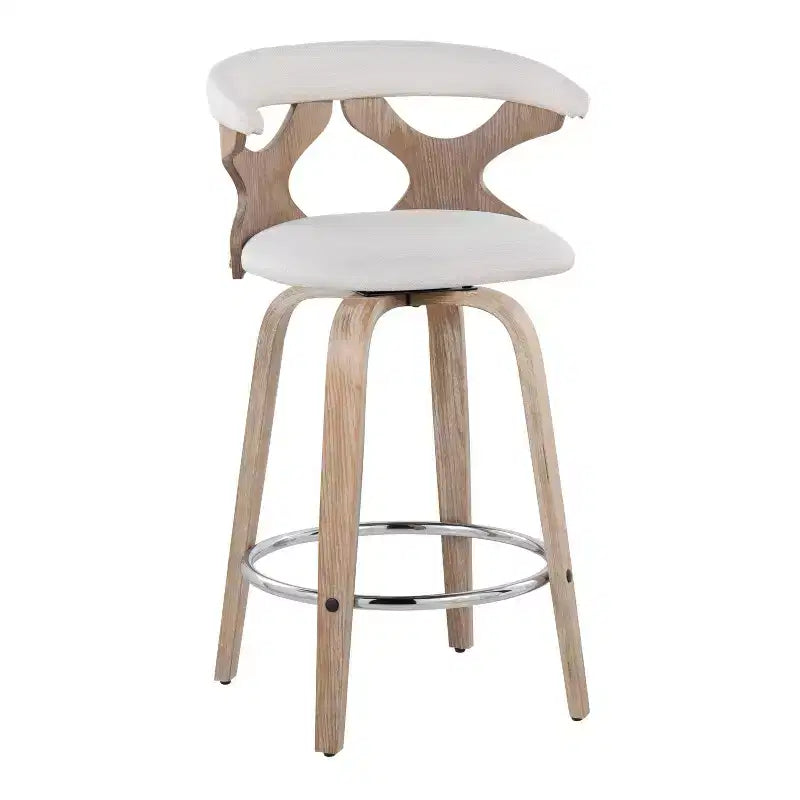 Set di 2 sgabelli da bar Gardenia altezza bancone - LumiSource