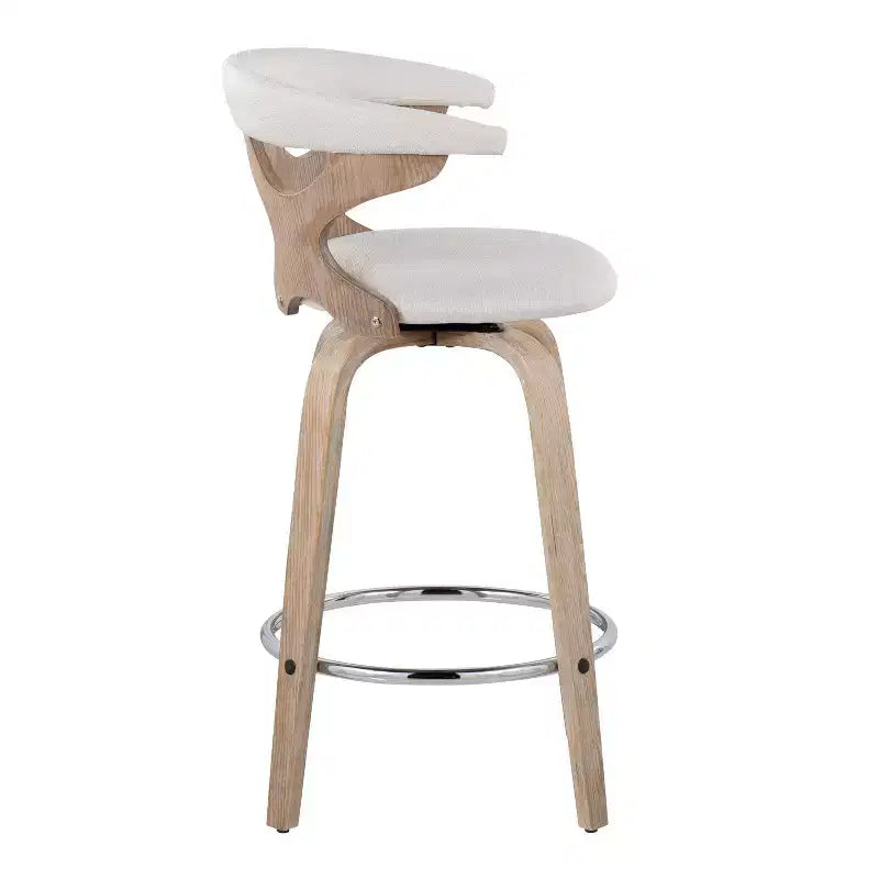 Set di 2 sgabelli da bar Gardenia altezza bancone - LumiSource