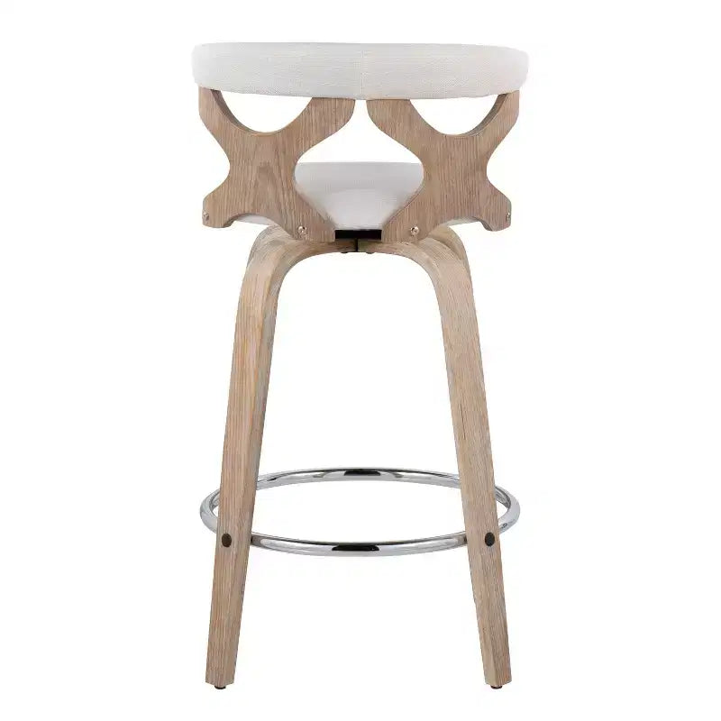 Set di 2 sgabelli da bar Gardenia altezza bancone - LumiSource
