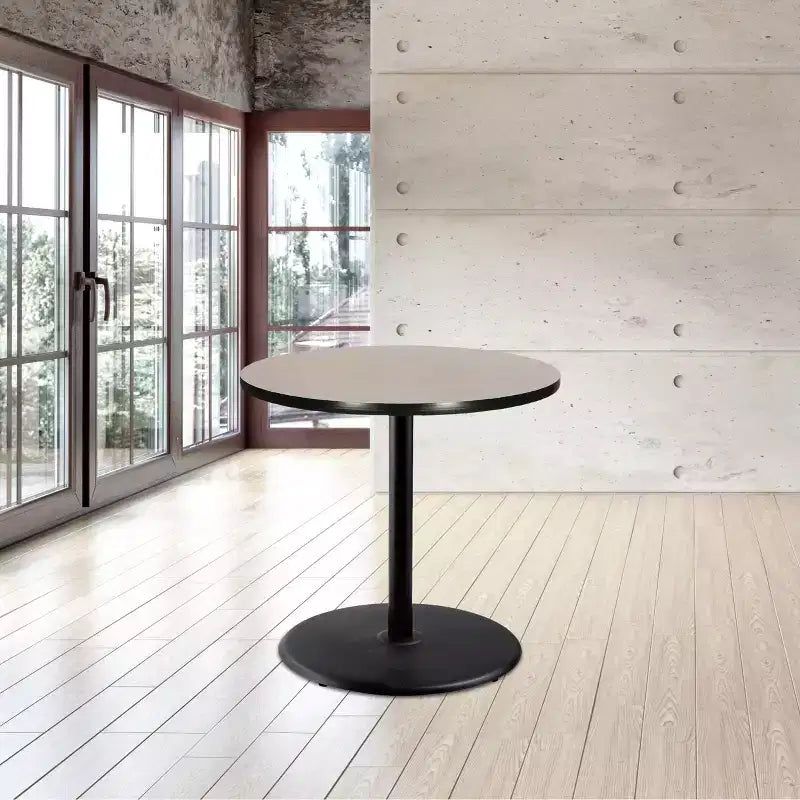 Tavolo da pranzo rotondo Hampden Furnishings 36" collezione Bennet