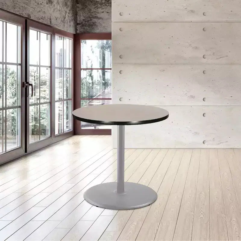 Tavolo da pranzo rotondo Hampden Furnishings 36" collezione Bennet